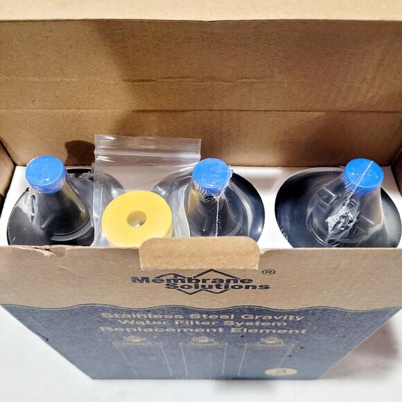 3 Pack Membrane Solutions Water Filter U3F1 Open Box SEALED Filters NEW - Picture 2 of 8